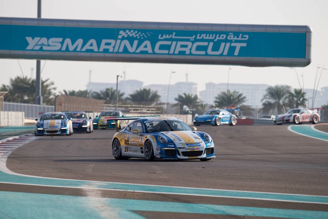 Porsche GT3 Cup Challenge Middle East: la prossima gara si svolgerà all'Autodromo di Dubai il 29-30 gennaio.