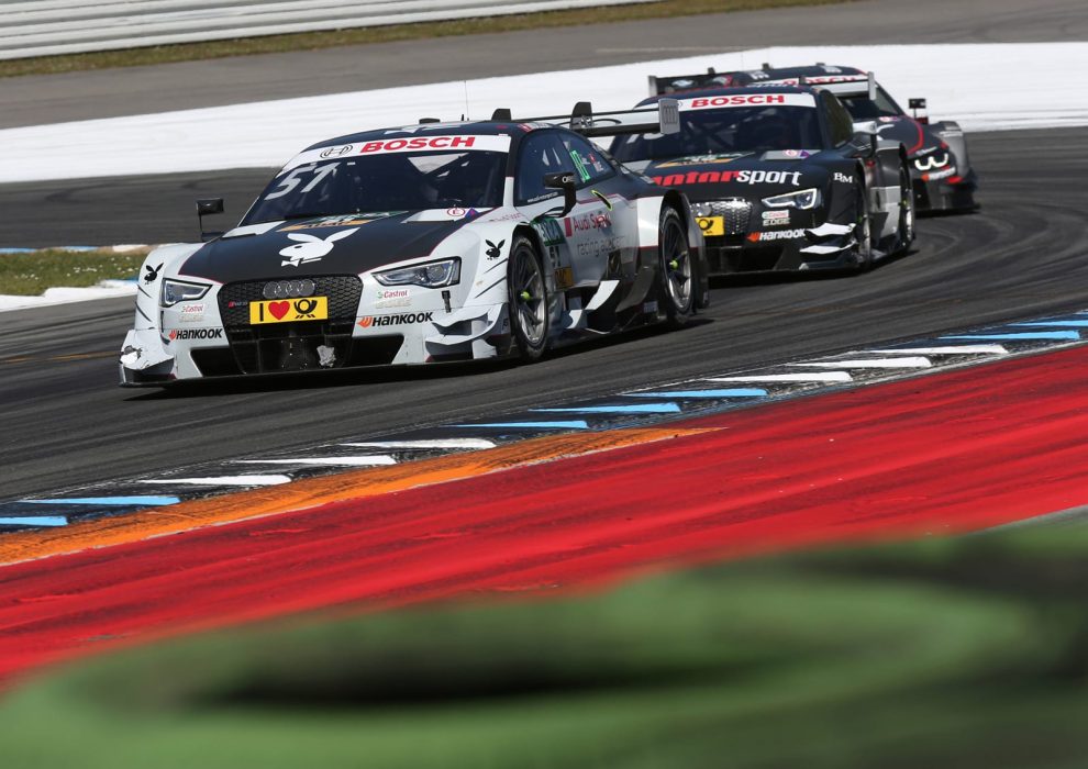 Best Audi driver: Nico Müller left all his team-mates behind in Sunday's race and is now fourth in the championship.