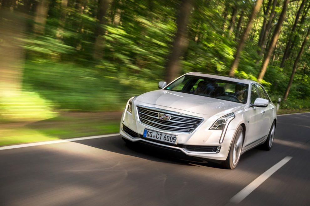 Unverwechselbar: Die markante Front ist ein Wiedererkennungsmerkmal des Cadillac CT6. 