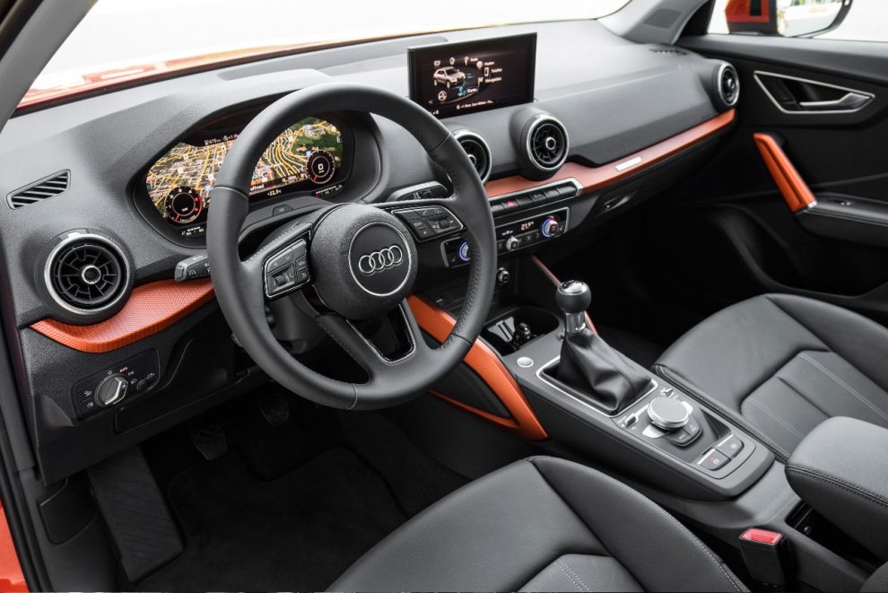 Interior: The style, quality level of materials and workmanship remain at Ingolstadt heights in the Audi Q2, as does the orientation of the smallest SUV in terms of Internet and driver assistance systems.