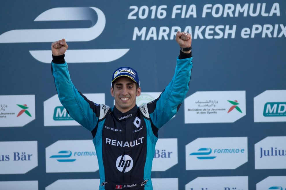 Undefeated champion: Sébastien Buemi won his second race in the still young 2016/17 season in Morocco. Now he can enjoy the winter break with peace of mind.