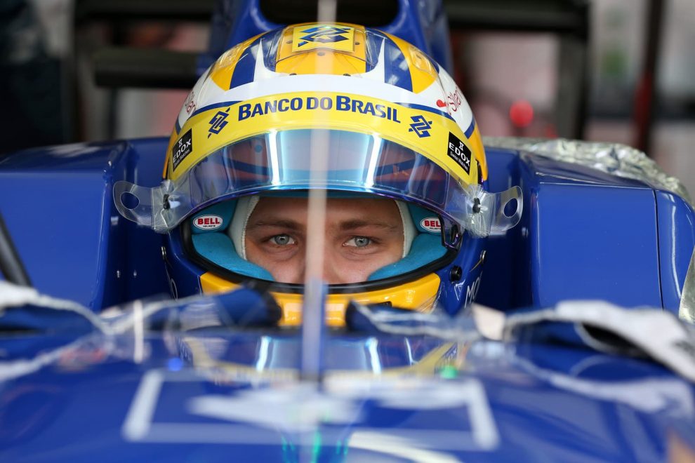 Regard vers l'arrière : Marcus Ericsson doit orienter sa dernière course de l'année au volant de la Sauber-Ferrari vers l'arrière et vers l'avant. 