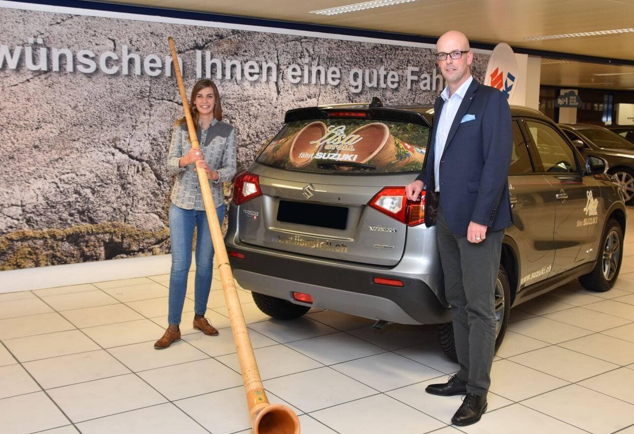 Markenbotschafterin Suzuki autosrint.ch