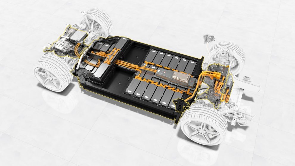 Porsche battery production