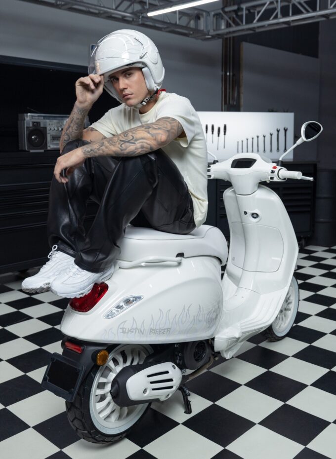 Justin Bieber x Vespa