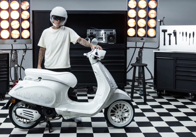 Justin Bieber x Vespa