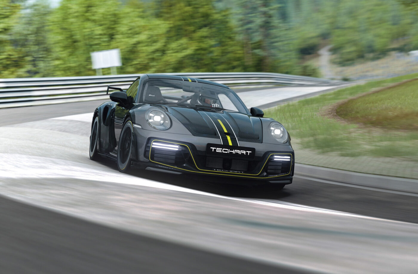 Virtual TECHART Porsche GTstreet R now available for racing