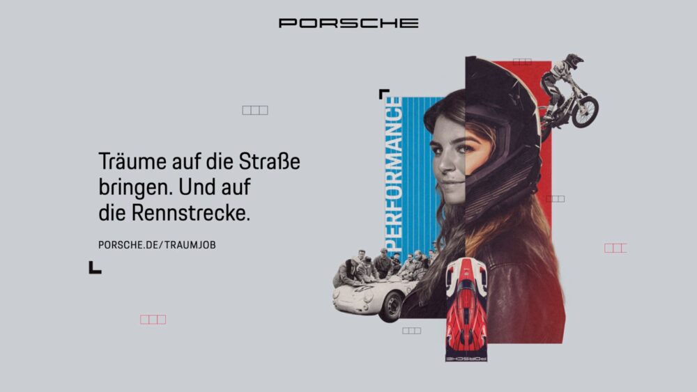 Lavoro da sogno Porsche