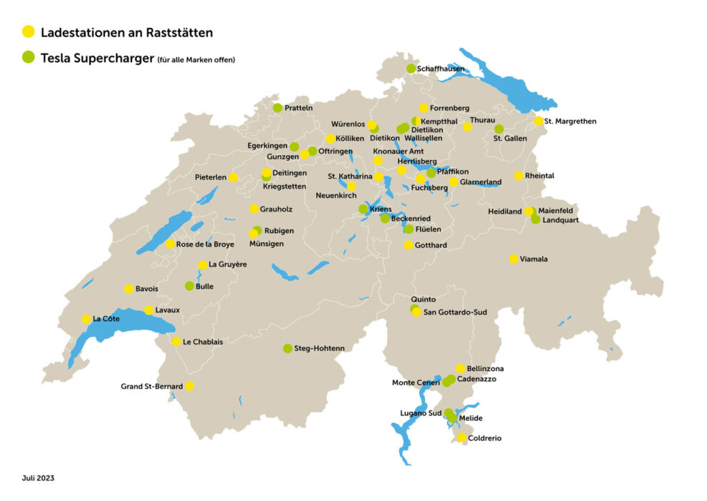 TCS Preis Studie Ladestationen