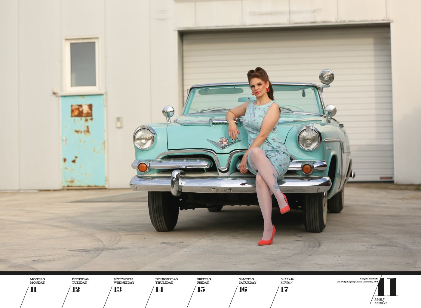 Calendrier Carlos Kella US-Cars