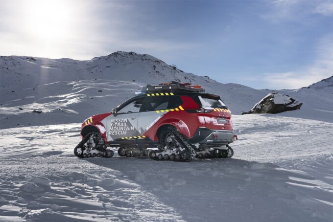 Nissan X-Trail Soccorso in montagna