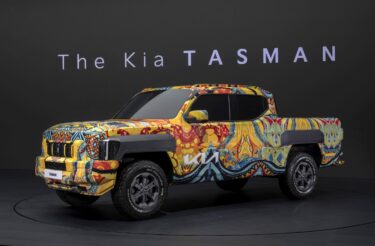 Kia Tasman off-road test